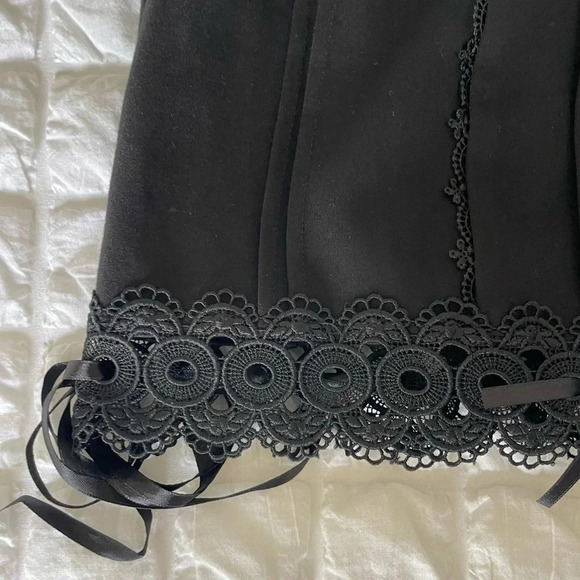 For love & Lemons black Sistine with ribbon mini dress - Picture 8 of 14